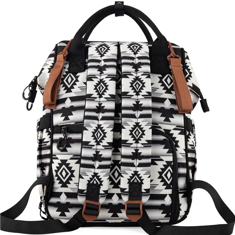 Wrangler Aztec Print Diaper Bag